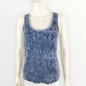 BANANA REPUBLIC Luxe Touch Printed Night Tank Top